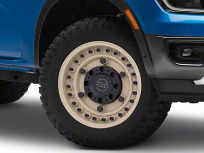 Black Rhino Armory Desert Sand 6-Lug Wheel; 18x9.5; -18mm Offset (24-25 Ranger)