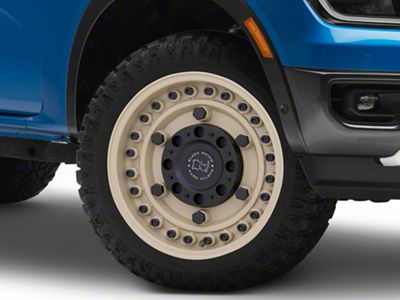Black Rhino Armory Desert Sand 6-Lug Wheel; 20x9.5; 6mm Offset (24-25 Ranger)