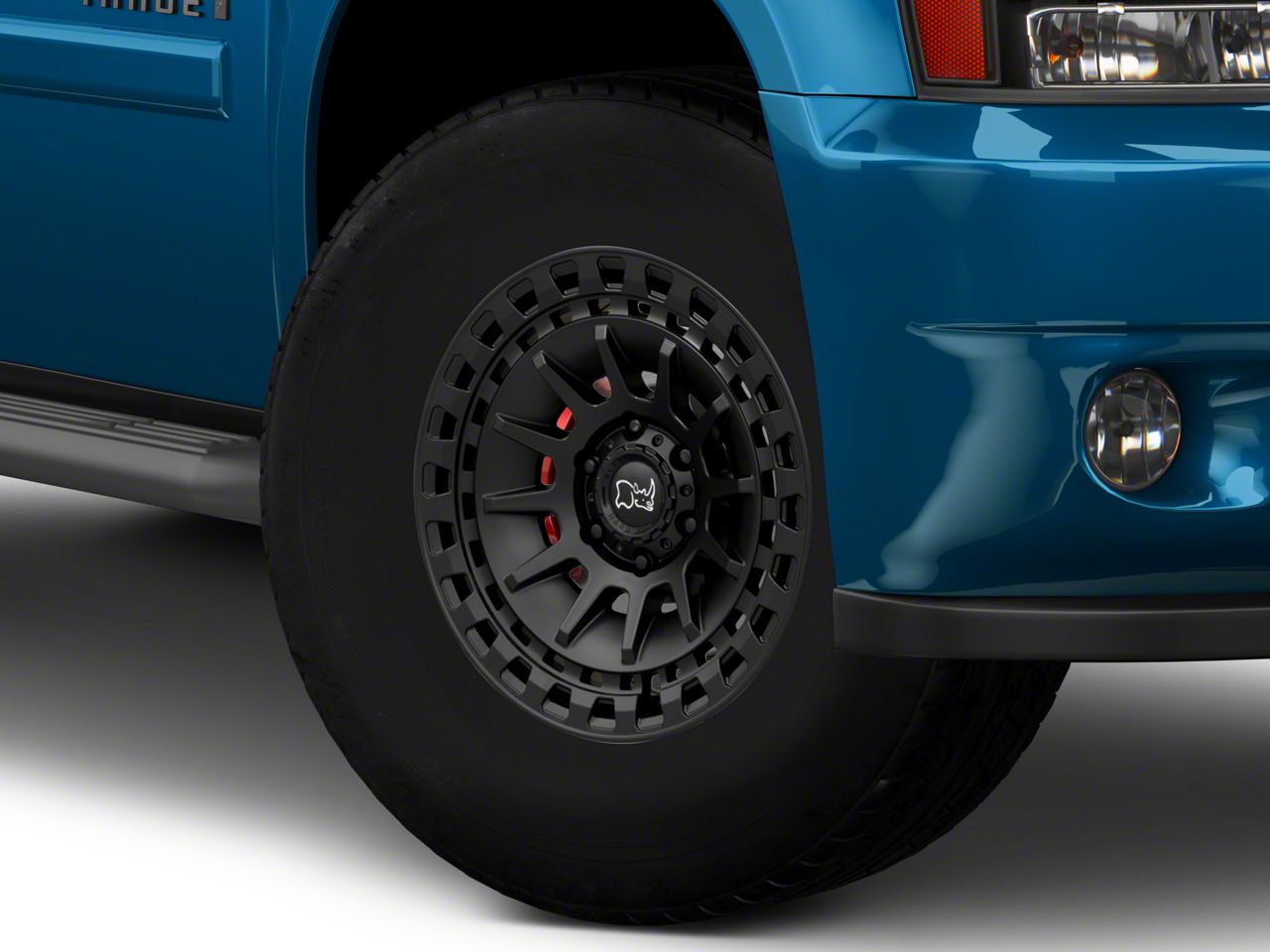 Black Rhino Ranger Barrage Matte Black 6-Lug Wheel; 17x8.5; -10mm ...