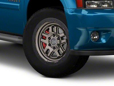 Black Rhino Barstow Matte Bronze with Matte Black Lip 6-Lug Wheel; 20x9.5; 12mm Offset (24-25 Ranger)