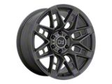 Black Rhino Caprock Matte Gunmetal 6-Lug Wheel; 17x8.5; 0mm Offset (24-25 Ranger)