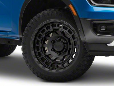 Black Rhino Chamber Matte Black 6-Lug Wheel; 20x9.5; 12mm Offset (24-25 Ranger)