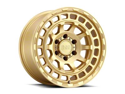Black Rhino Chamber Matte Gold 6-Lug Wheel; 20x9.5; 12mm Offset (24-25 Ranger)