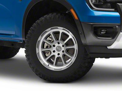 Black Rhino Chase Brushed Gunmetal 6-Lug Wheel; 17x8.5; 0mm Offset (24-25 Ranger)