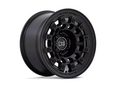 Black Rhino Fuji Matte Black 6-Lug Wheel; 17x9; -12mm Offset (2024 Ranger)