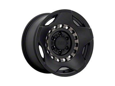 Black Rhino Muzzle Matte Black with Machined Tinted Ring 6-Lug Wheel; 20x9; 12mm Offset (24-25 Ranger)
