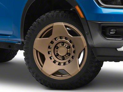Black Rhino Muzzle Matte Bronze 6-Lug Wheel; 20x9; -18mm Offset (24-25 Ranger)