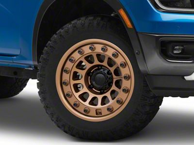 Black Rhino Outback Matte Bronze 6-Lug Wheel; 18x8; 32mm Offset (24-25 Ranger)