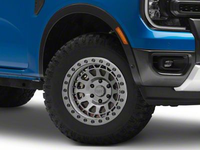 Black Rhino Primm Candy Red with Black Bolts 6-Lug Wheel; 17x9; 0mm Offset (24-25 Ranger)