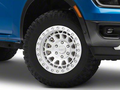 Black Rhino Primm Silver with Mirror Face 6-Lug Wheel; 17x9; 0mm Offset (24-25 Ranger)