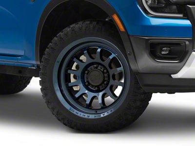 Black Rhino Rapid Midnight Blue 6-Lug Wheel; 20x9; 12mm Offset (24-25 Ranger)