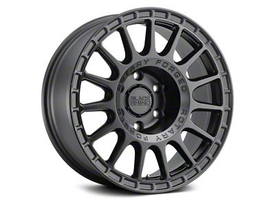 Black Rhino Sandstorm Semi Gloss Black with Machined Dark Tint Ring 6-Lug Wheel; 17x8.5; 0mm Offset (24-25 Ranger)