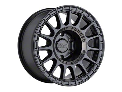 Black Rhino Sandstorm Semi Gloss Black with Machined Dark Tint Ring 6-Lug Wheel; 18x8.5; 0mm Offset (24-25 Ranger)