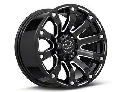 Black Rhino Selkirk Gloss Black Milled 6-Lug Wheel; 20x10; -12mm Offset (24-25 Ranger)