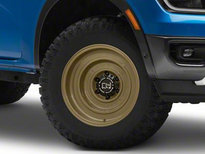 Black Rhino Solid Gloss Alligator Green 6-Lug Wheel; 17x9.5; -12mm Offset (24-25 Ranger)