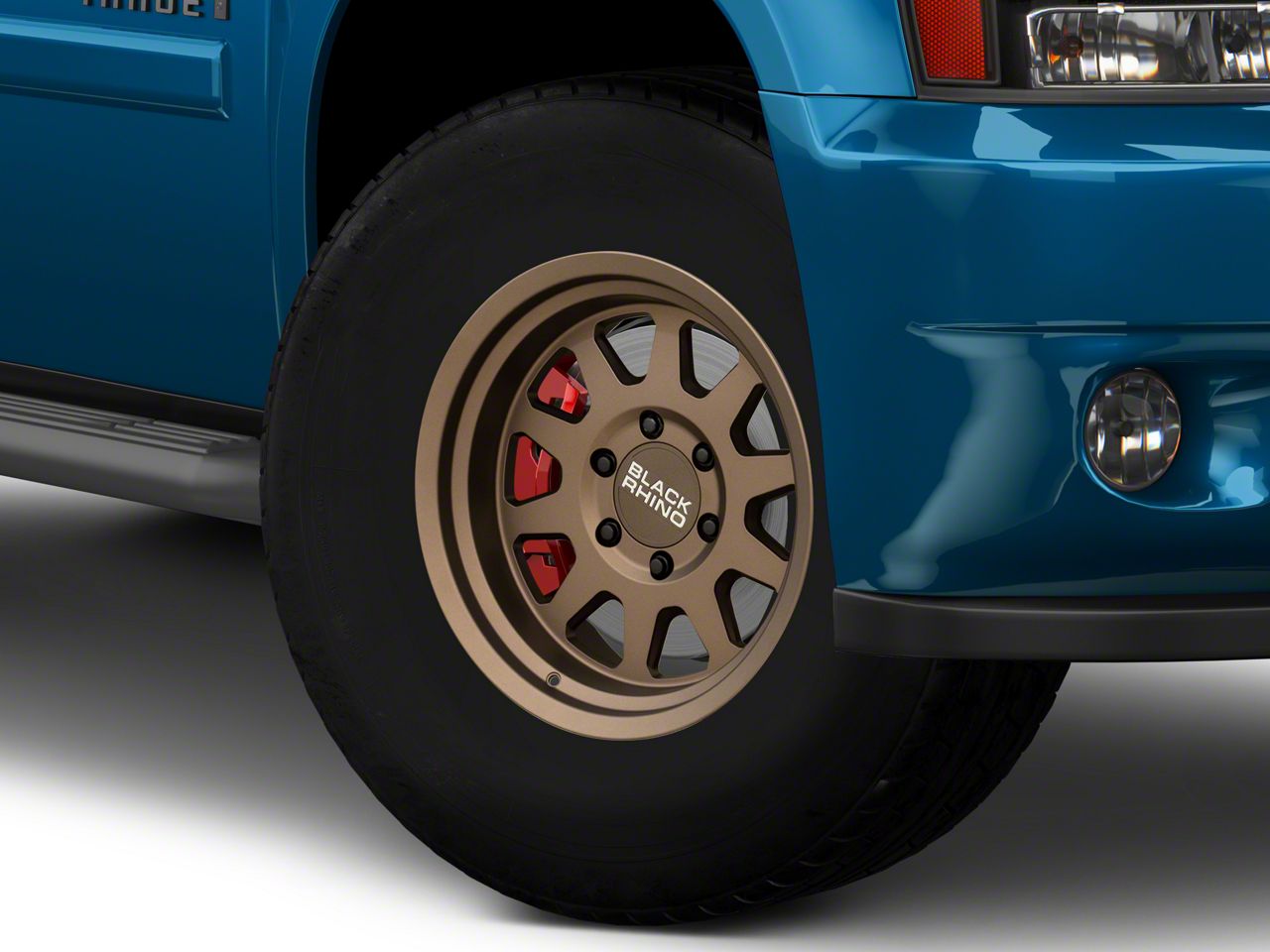 Black Rhino Ranger Stadium Matte Bronze 6-Lug Wheel; 17x9.5; -18mm ...