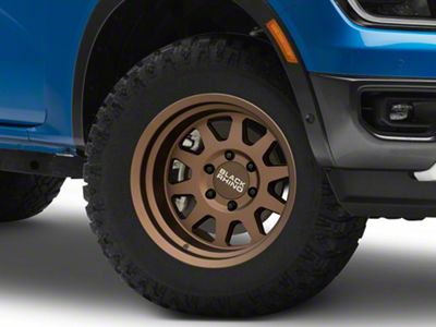 Black Rhino Stadium Matte Bronze 6-Lug Wheel; 17x9.5; -18mm Offset (24-25 Ranger)
