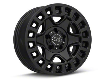 Black Rhino York Matte Black 6-Lug Wheel; 17x9; -12mm Offset (24-25 Ranger)