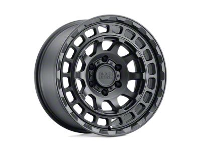 Black Rhino Chamber Matte Black 6-Lug Wheel; 16x8; 0mm Offset (91-96 Dakota)