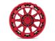 Black Rhino Rotor Candy Red 6-Lug Wheel; 20x9; 12mm Offset (91-96 Dakota)