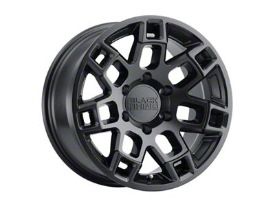 Black Rhino Ridge Matte Black 5-Lug Wheel; 20x9; 2mm Offset (94-01 RAM 1500)