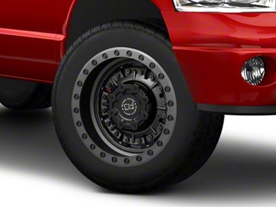 Black Rhino Abrams Textured Matte Gunmetal 8-Lug Wheel; 20x9.5; -18mm Offset (94-02 RAM 2500)