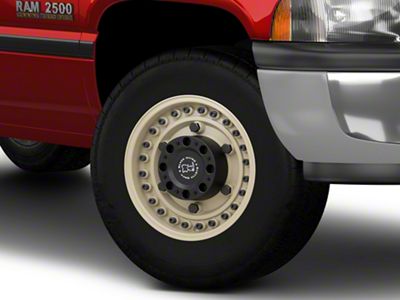 Black Rhino Armory Desert Sand 8-Lug Wheel; 17x9.5; -18mm Offset (94-02 RAM 2500)