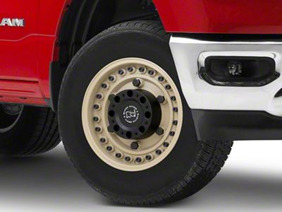 Black Rhino Armory Desert Sand 8-Lug Wheel; 17x9.5; 6mm Offset (94-02 RAM 2500)