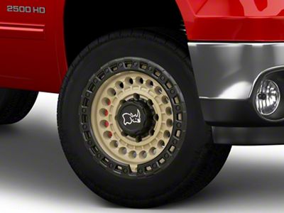 Black Rhino Sentinel Desert Sand 8-Lug Wheel; 20x9.5; -18mm Offset (94-02 RAM 3500 SRW)