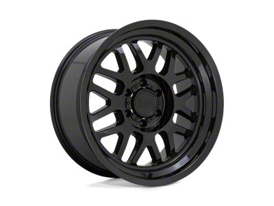 Black Rhino Delta Gloss Black 8-Lug Wheel; 17x9.5; -18mm Offset (99-07 F-250 Super Duty)