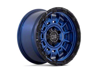 Black Rhino Legion Cobalt Blue with Black Lip 8-Lug Wheel; 20x10; -18mm Offset (99-07 F-250 Super Duty)