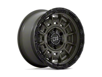 Black Rhino Legion Olive Drab Green with Black Lip 8-Lug Wheel; 20x10; -18mm Offset (99-07 F-250 Super Duty)