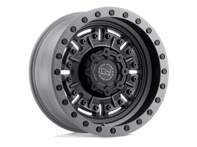 Black Rhino Abrams Textured Matte Gunmetal 6-Lug Wheel; 20x9.5; 2mm Offset (99-06 Sierra 1500)