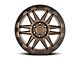 Black Rhino Apache Matte Bronze with Black Bolts 6-Lug Wheel; 18x9; -18mm Offset (99-06 Sierra 1500)