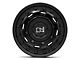 Black Rhino Atlas Matte Black 6-Lug Wheel; 17x8.5; -10mm Offset (99-06 Sierra 1500)
