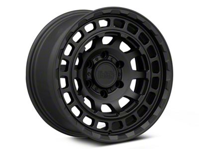 Black Rhino Chamber Matte Black 6-Lug Wheel; 17x8.5; 0mm Offset (99-06 Sierra 1500)