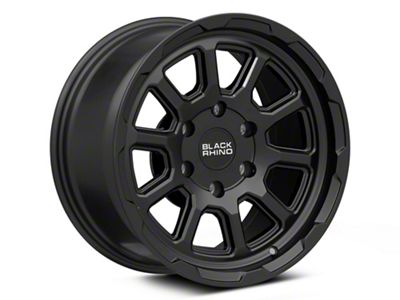 Black Rhino Chase Matte Black 6-Lug Wheel; 17x9; 12mm Offset (99-06 Sierra 1500)