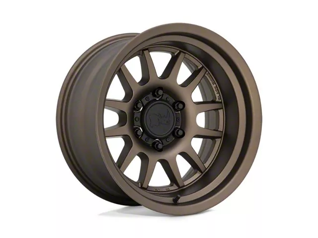 Black Rhino Guide Matte Bronze 6-Lug Wheel; 17x9; -38mm Offset (99-06 Sierra 1500)