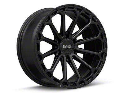 Black Rhino Kaizen Matte Black 6-Lug Wheel; 20x9.5; -18mm Offset (99-06 Sierra 1500)