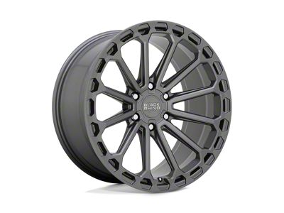 Black Rhino Kaizen Matte Gunmetal 6-Lug Wheel; 20x9.5; 12mm Offset (99-06 Sierra 1500)