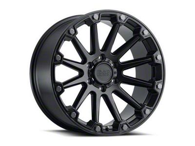 Black Rhino Pinnacle Semi Gloss Black with Gunmetal Bolts 6-Lug Wheel; 20x9; 12mm Offset (99-06 Sierra 1500)