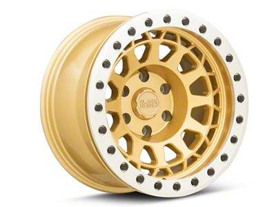 Black Rhino Primm Matte Gold 6-Lug Wheel; 17x8.5; -30mm Offset (99-06 Sierra 1500)