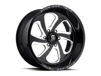 Black Rhino Rapid Matte Black 6-Lug Wheel; 20x9.5; -18mm Offset (99-06 Sierra 1500)