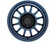 Black Rhino Rapid Midnight Blue 6-Lug Wheel; 17x9; 12mm Offset (99-06 Sierra 1500)