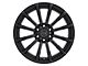 Black Rhino Rotorua Gloss Black 6-Lug Wheel; 17x9.5; 12mm Offset (99-06 Sierra 1500)