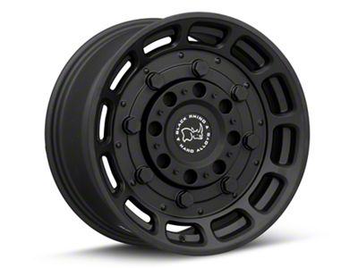 Black Rhino Warthog Matte Black 6-Lug Wheel; 17x8.5; 0mm Offset (99-06 Sierra 1500)