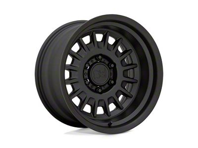 Black Rhino Aliso Matte Black 6-Lug Wheel; 17x8.5; -10mm Offset (99-06 Silverado 1500)