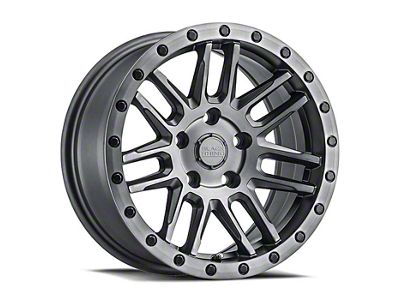 Black Rhino Arches Matte Brushed Gunmetal 6-Lug Wheel; 17x9.5; 12mm Offset (99-06 Silverado 1500)