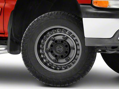 Black Rhino Armory Matte Gunblack 6-Lug Wheel; 18x9.5; -18mm Offset (99-06 Silverado 1500)