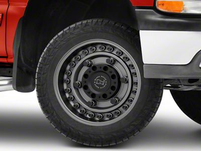 Black Rhino Armory Matte Gunblack 6-Lug Wheel; 20x9.5; 6mm Offset (99-06 Silverado 1500)